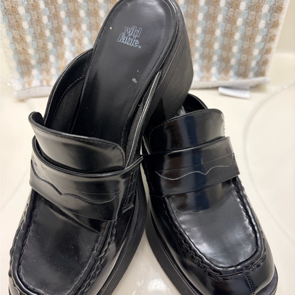 Wild Fable Black Women's Mules